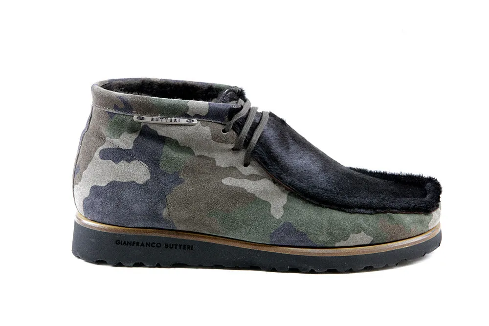 3109 GianFranco Butteri Shoes/Animal Print