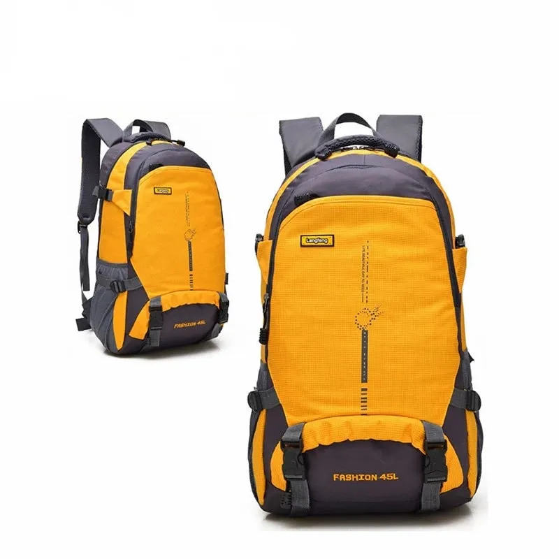 45L Euro Outdoor Waterproof Climbing Camping Trekking Backpack
