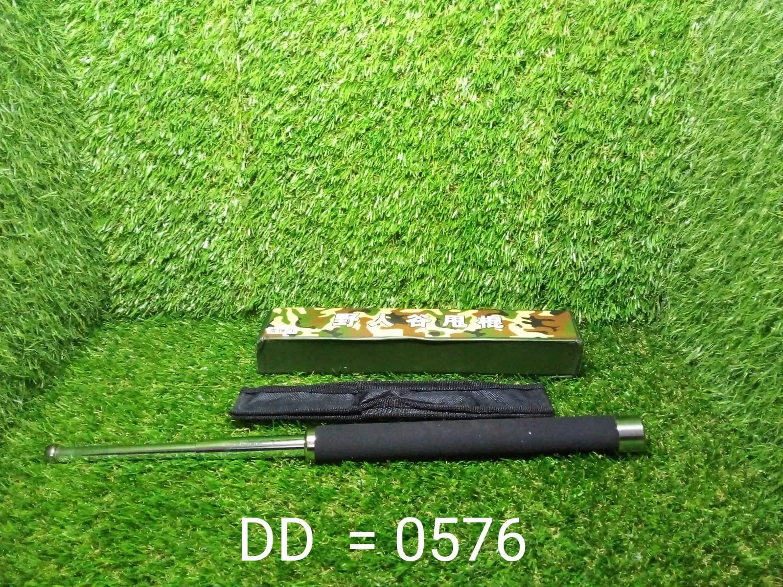 576 Multi-Function Collapsible Self Defense Stick Extended