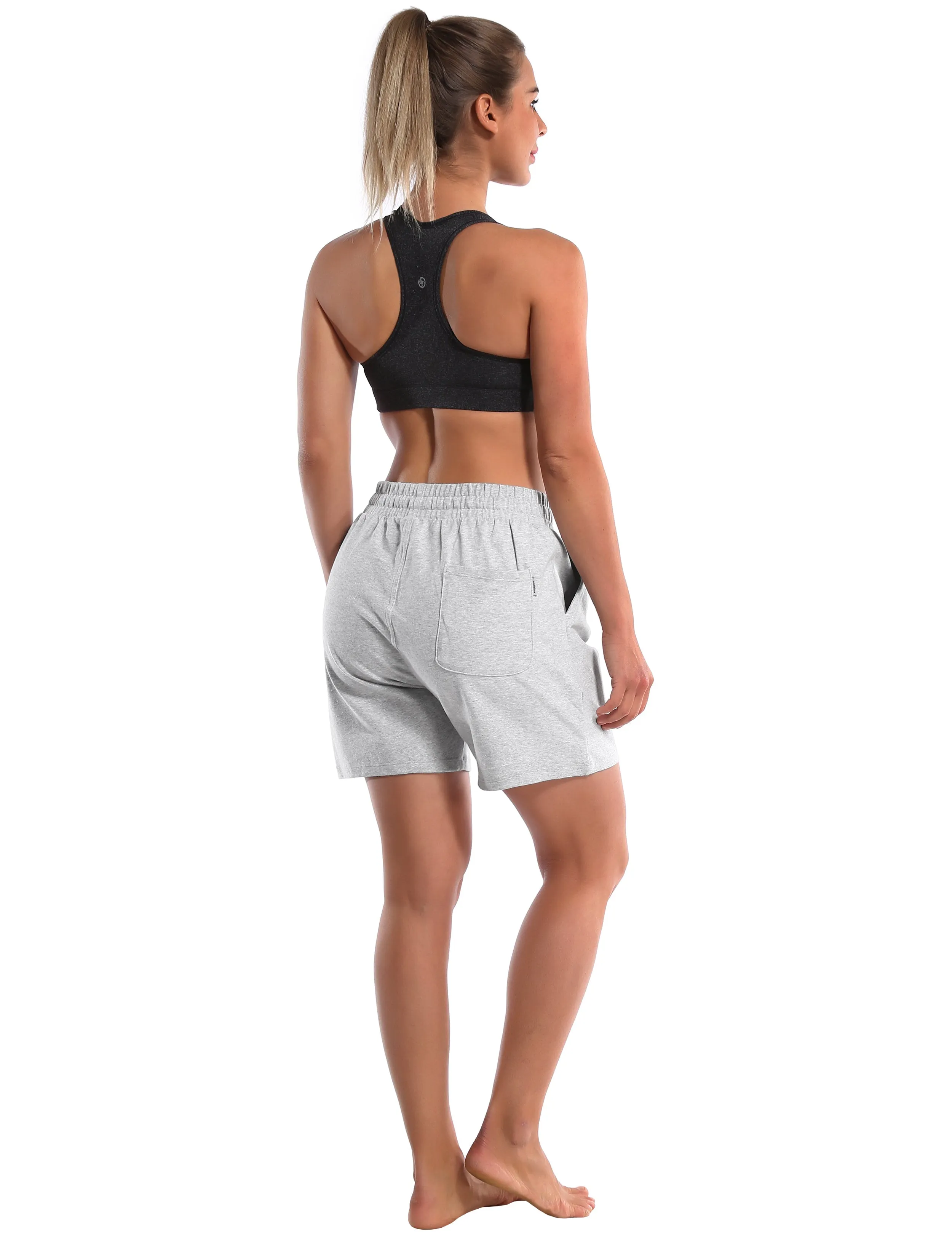 5" Joggers Shorts heathergray_Jogging