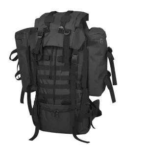 80L Hiking Backpack with Rain Cover-Black