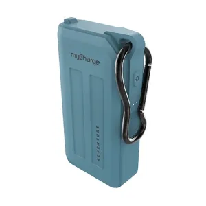 Adventure H2O Plus Waterproof Rechargeable Power Bank Blue