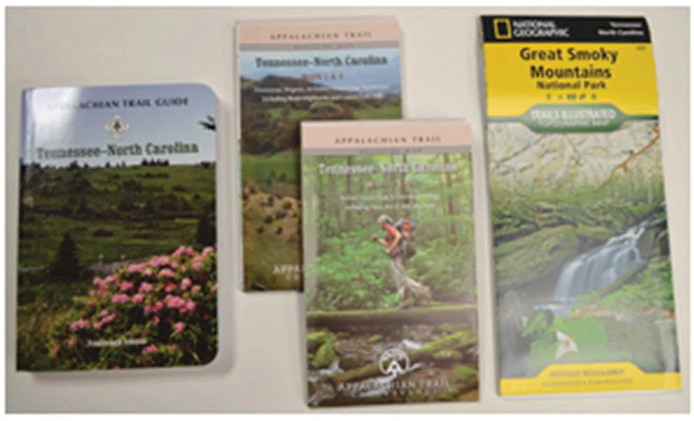 ATC Appalachian Trail Conservancy Map & Guide Set 10: TN/NC - Essential Navigation for A.T. Hikers