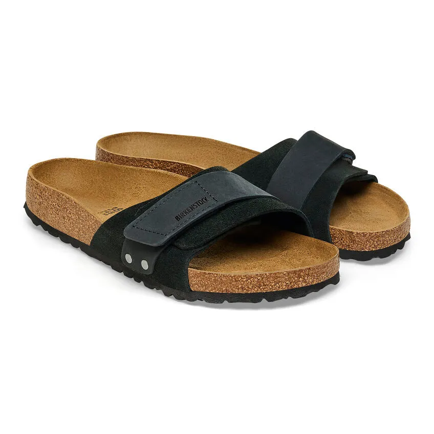 BIRKENSTOCK Oita Suede Leather Womens Slides