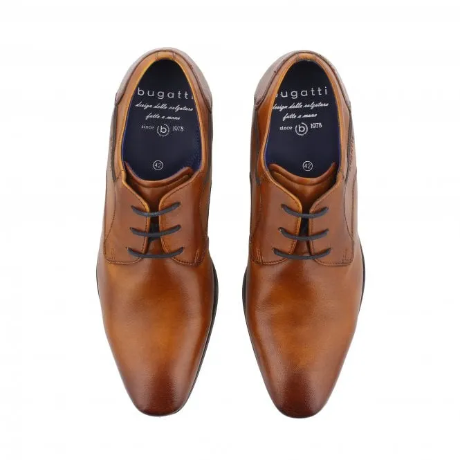 Bugatti Men's Morino Dress Shoes- Cognac