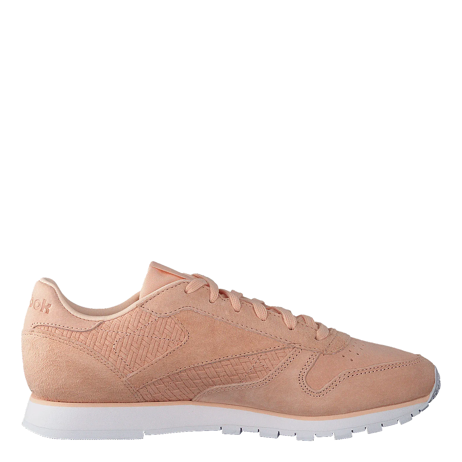 Classic Leather Woven Emb Desert Dust/White