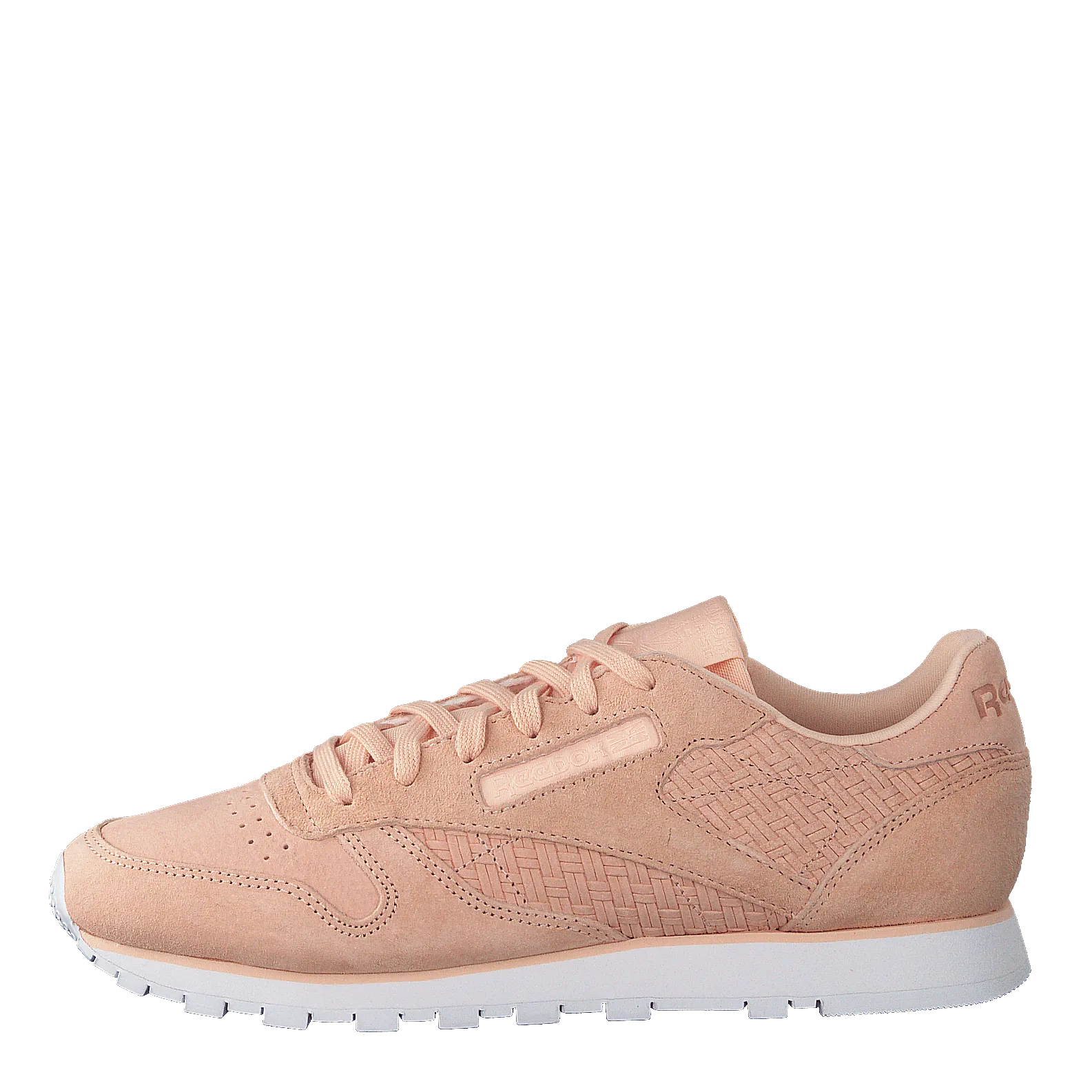 Classic Leather Woven Emb Desert Dust/White