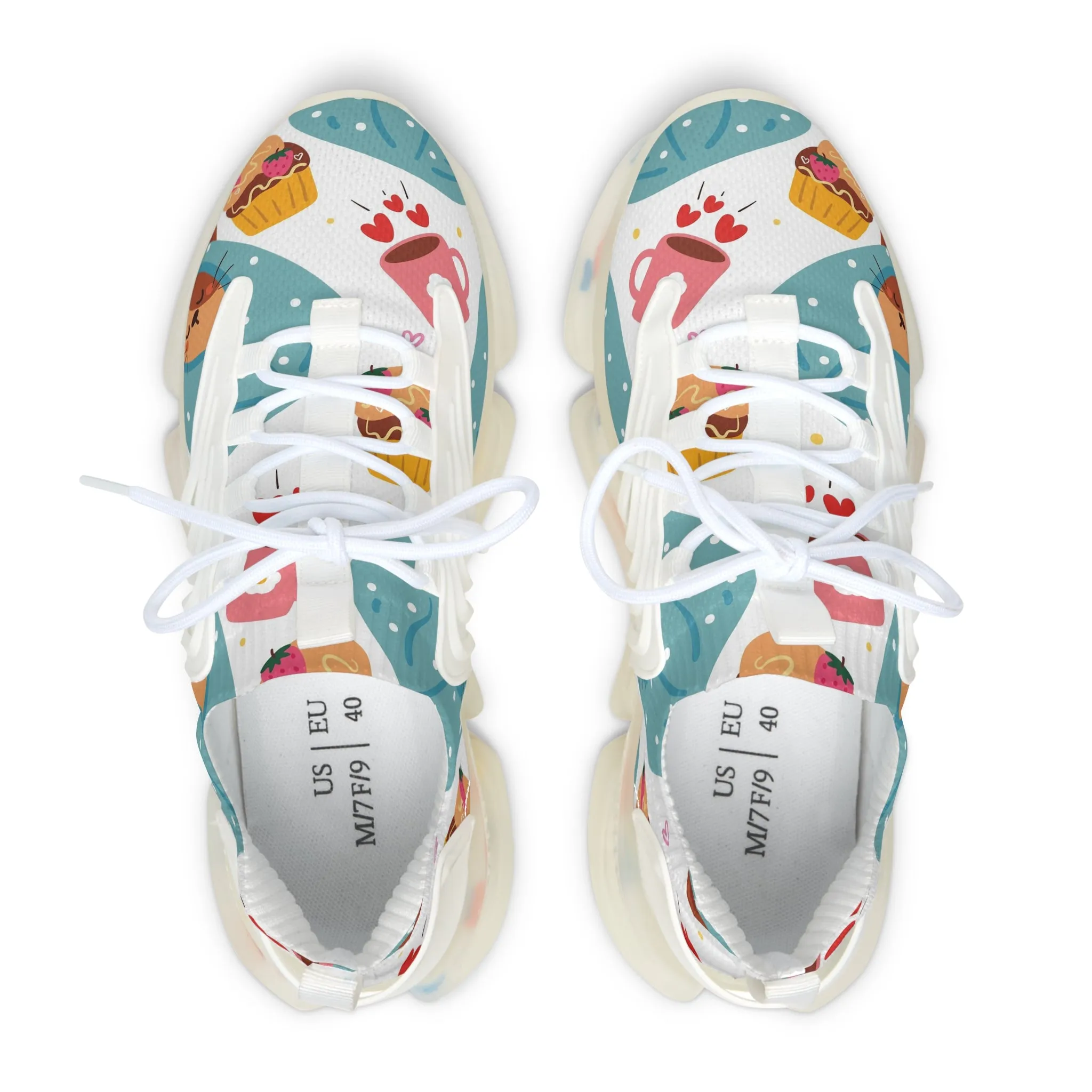 Cute Cat Women's Mesh Sneakers