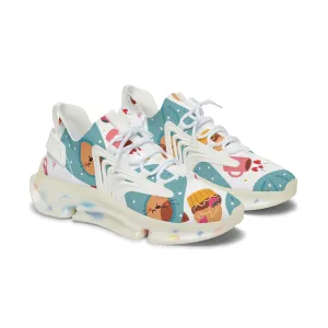 Cute Cat Women's Mesh Sneakers