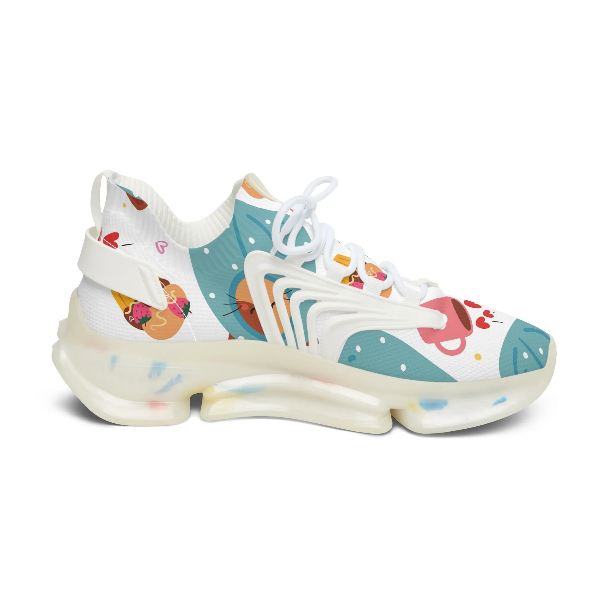 Cute Cat Women's Mesh Sneakers
