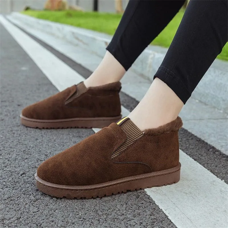Cuzcare Women Shoes Winter Snow Ankle Boots
