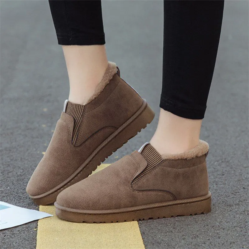 Cuzcare Women Shoes Winter Snow Ankle Boots
