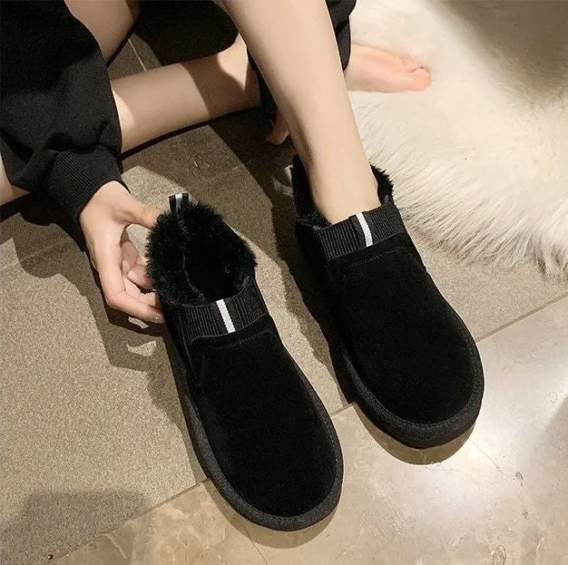 Cuzcare Women Shoes Winter Snow Ankle Boots