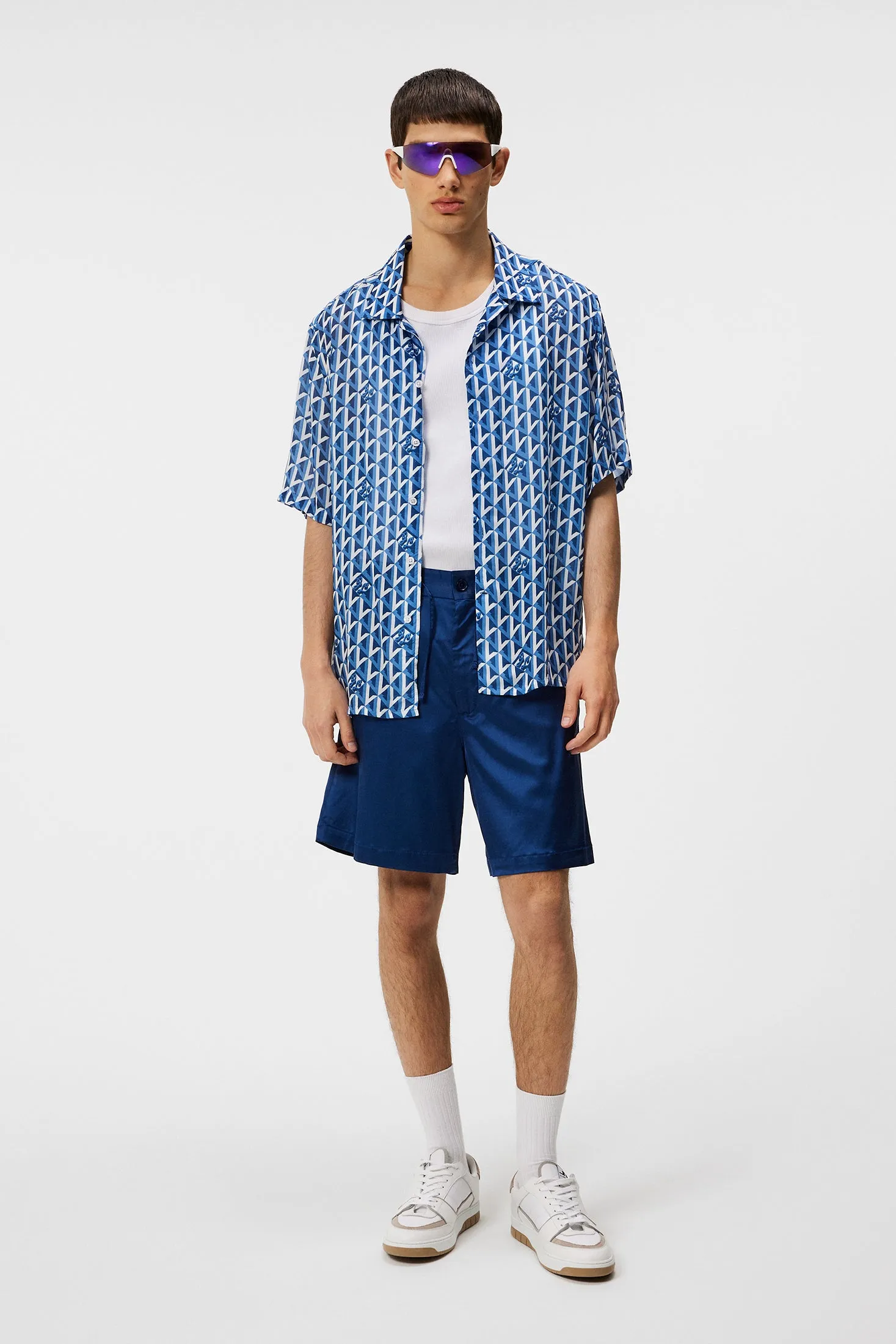 Donso Airy Island Geo Shirt / Island Geo Jasper