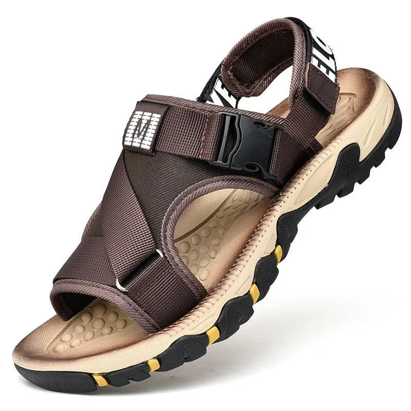 Explore the New Sandals Men's Beach Shoes | Stylish, Non-slip Dual-use Slippers