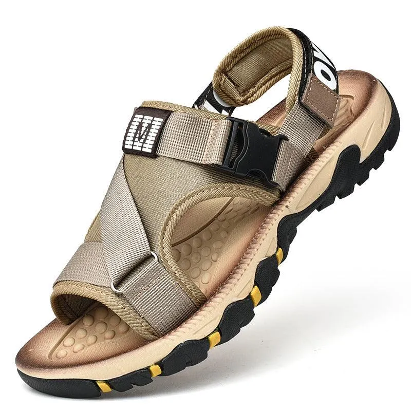 Explore the New Sandals Men's Beach Shoes | Stylish, Non-slip Dual-use Slippers