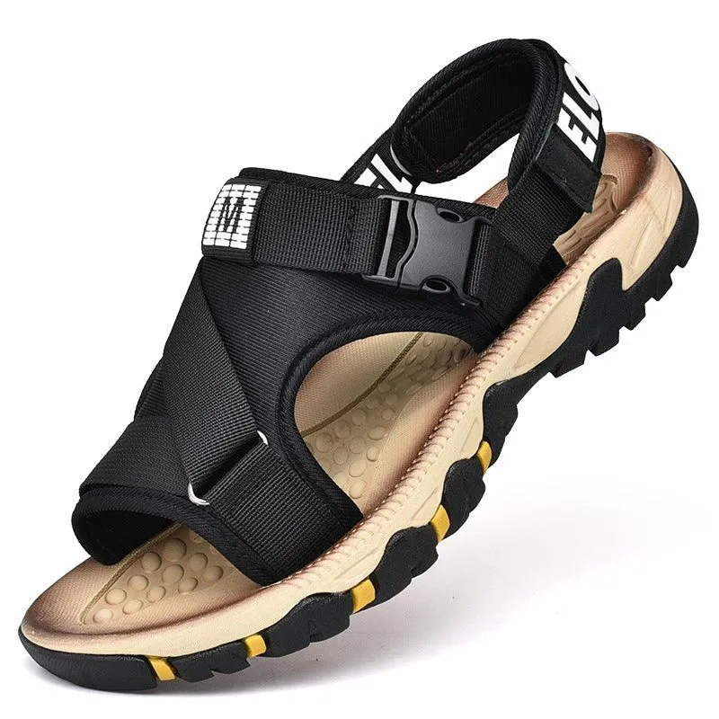 Explore the New Sandals Men's Beach Shoes | Stylish, Non-slip Dual-use Slippers