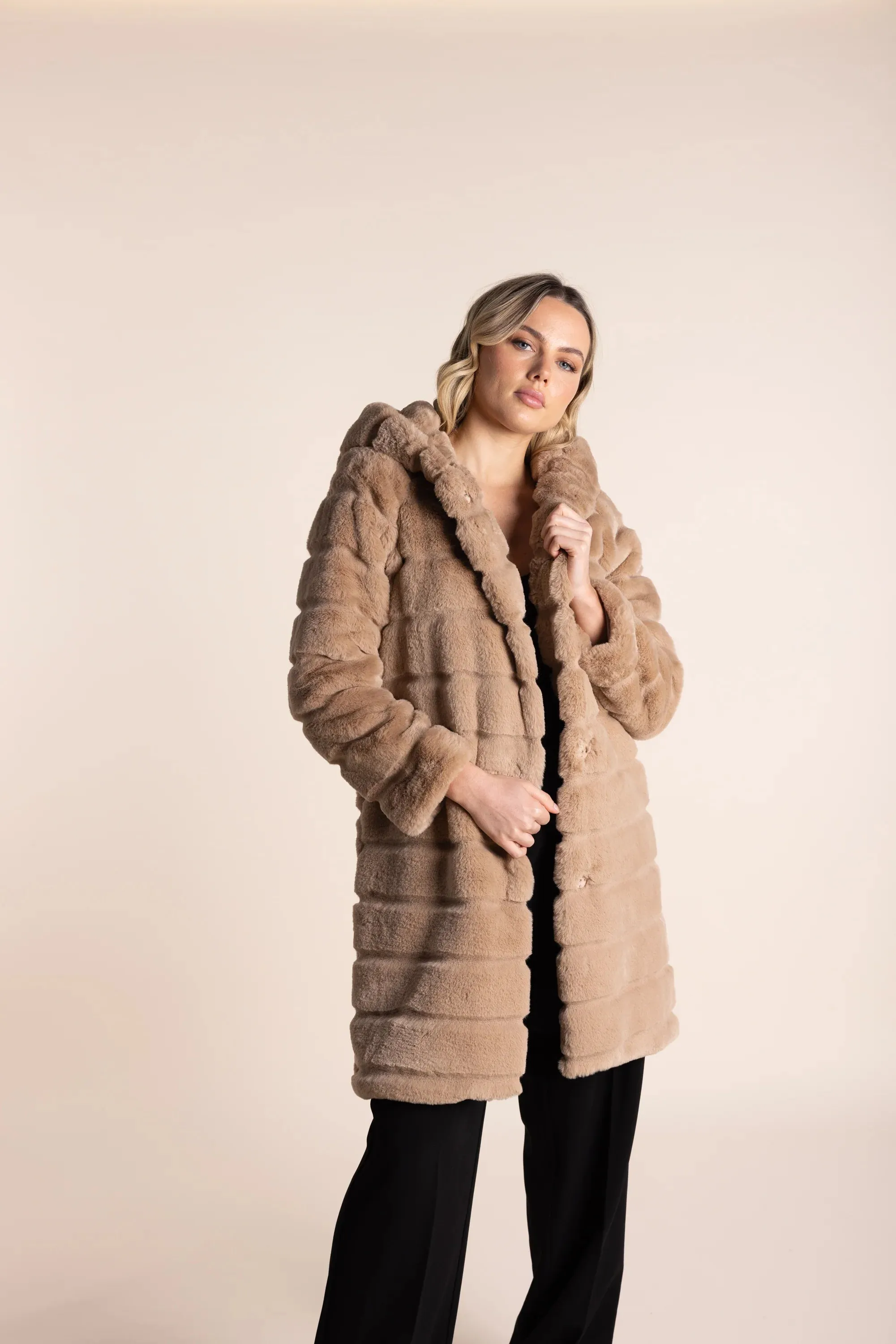 faux fur coat