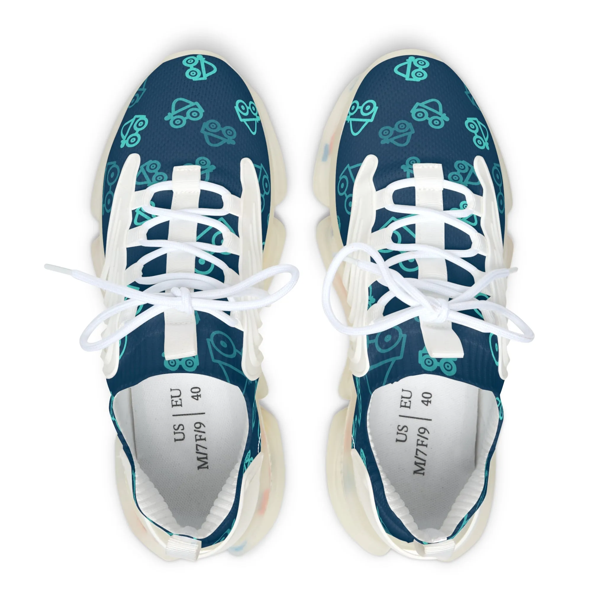 Four Wheel Cart Women's Mesh Sneakers