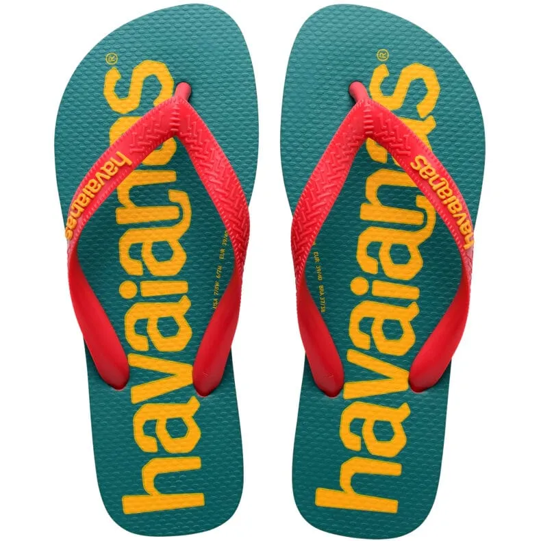 HAVAIANAS TOP LOGOMANIA 2 - RUBY RED.RUBY RED