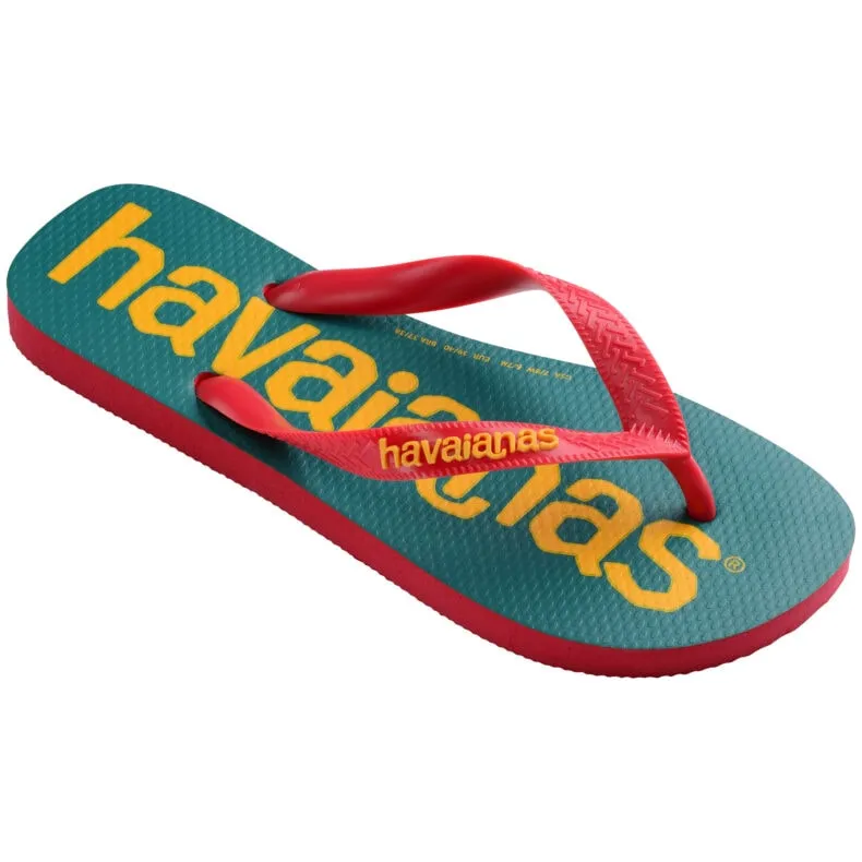 HAVAIANAS TOP LOGOMANIA 2 - RUBY RED.RUBY RED