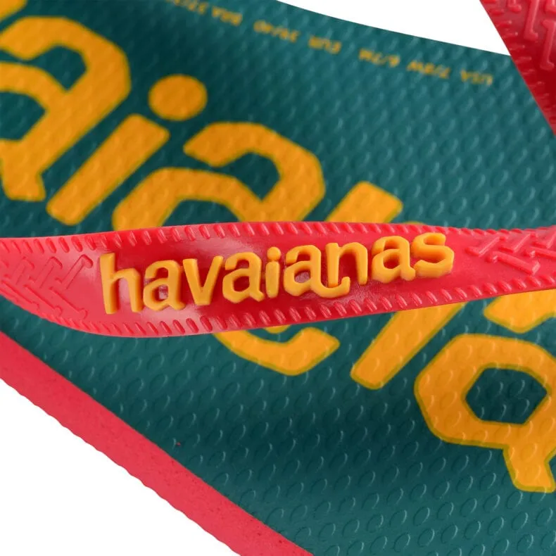 HAVAIANAS TOP LOGOMANIA 2 - RUBY RED.RUBY RED