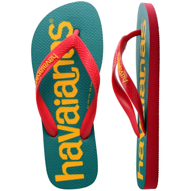 HAVAIANAS TOP LOGOMANIA 2 - RUBY RED.RUBY RED