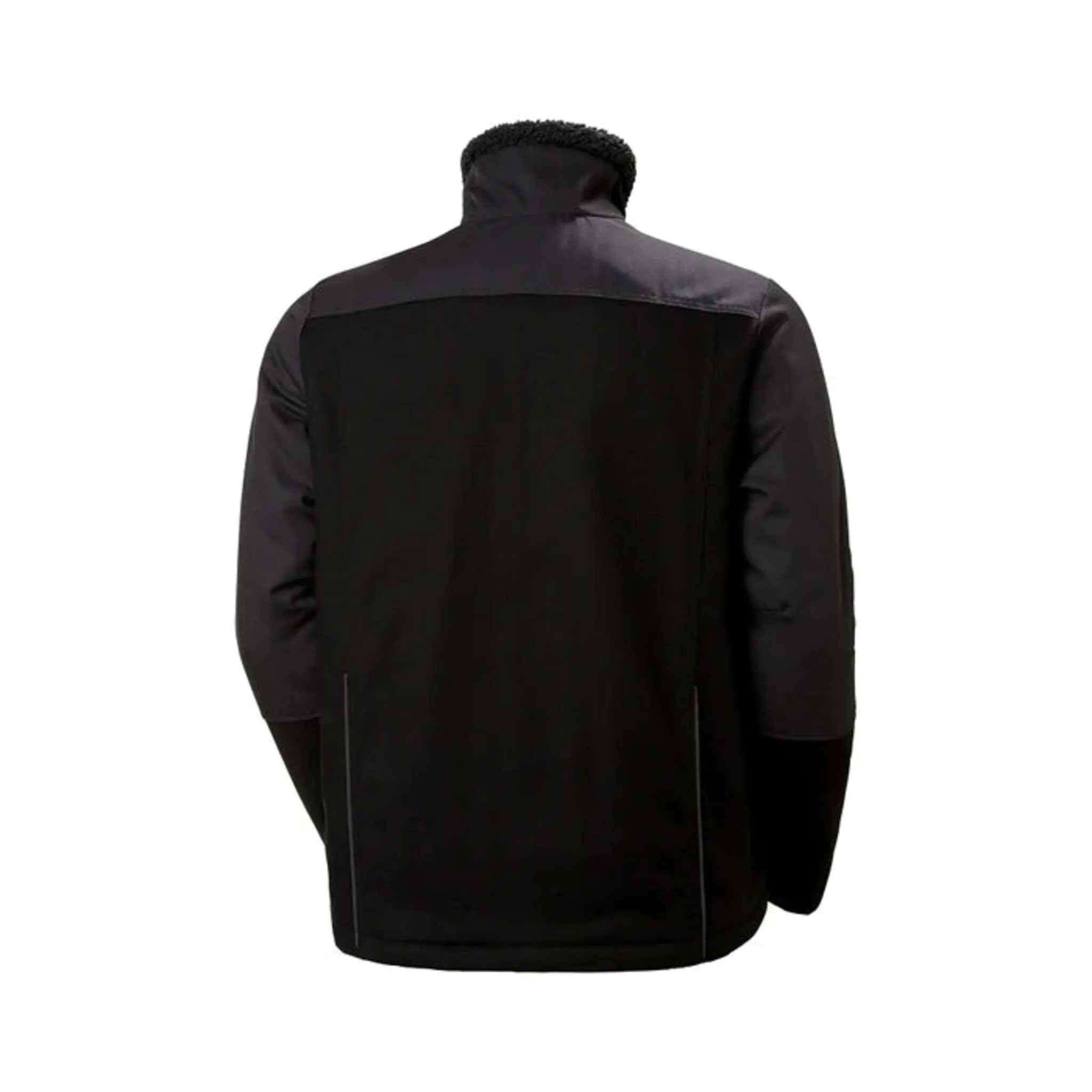 Helly Hansen Men's Work Jacket 77041 Oxford - Pile Fleece Lined, Reflective Details, Durable, Warm, Waterproof, YKK Zippers, Comfortable, Multi-Pocket | Sizes S-4XL