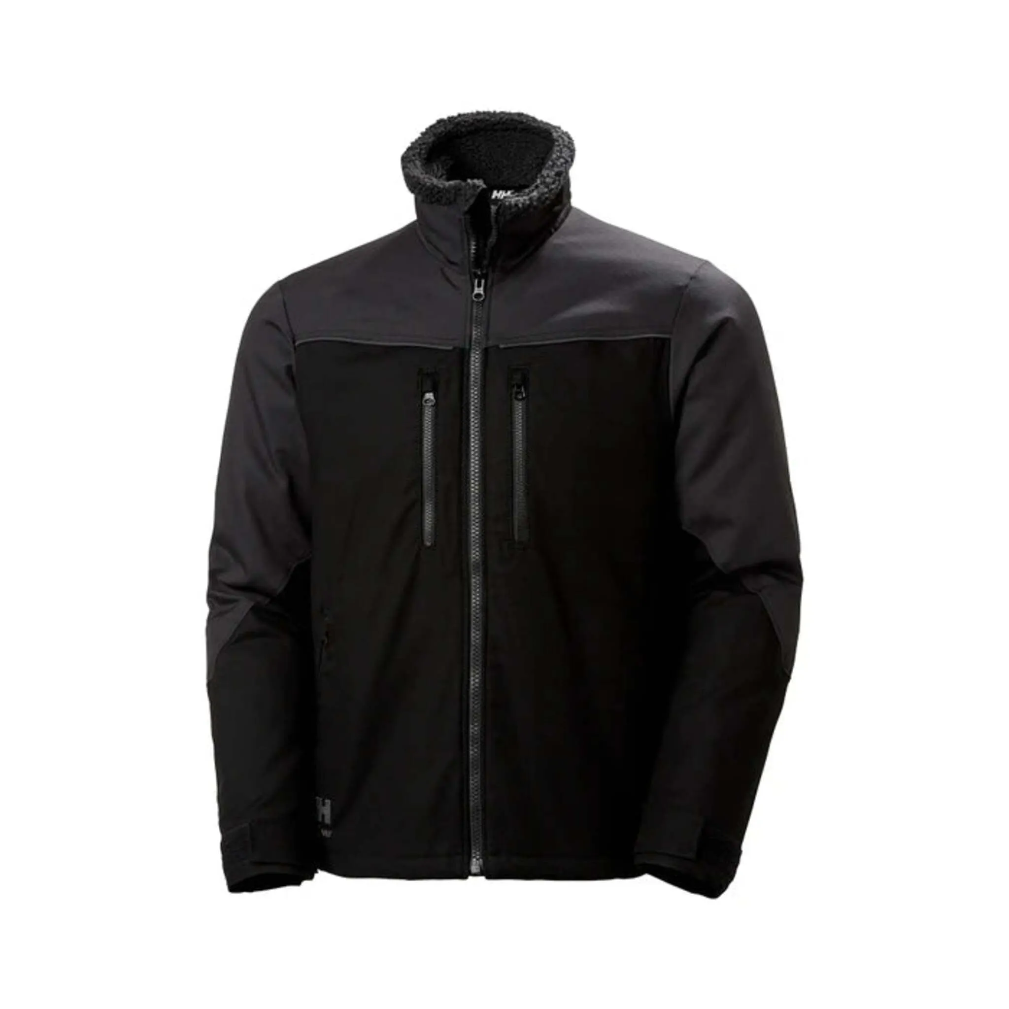 Helly Hansen Men's Work Jacket 77041 Oxford - Pile Fleece Lined, Reflective Details, Durable, Warm, Waterproof, YKK Zippers, Comfortable, Multi-Pocket | Sizes S-4XL