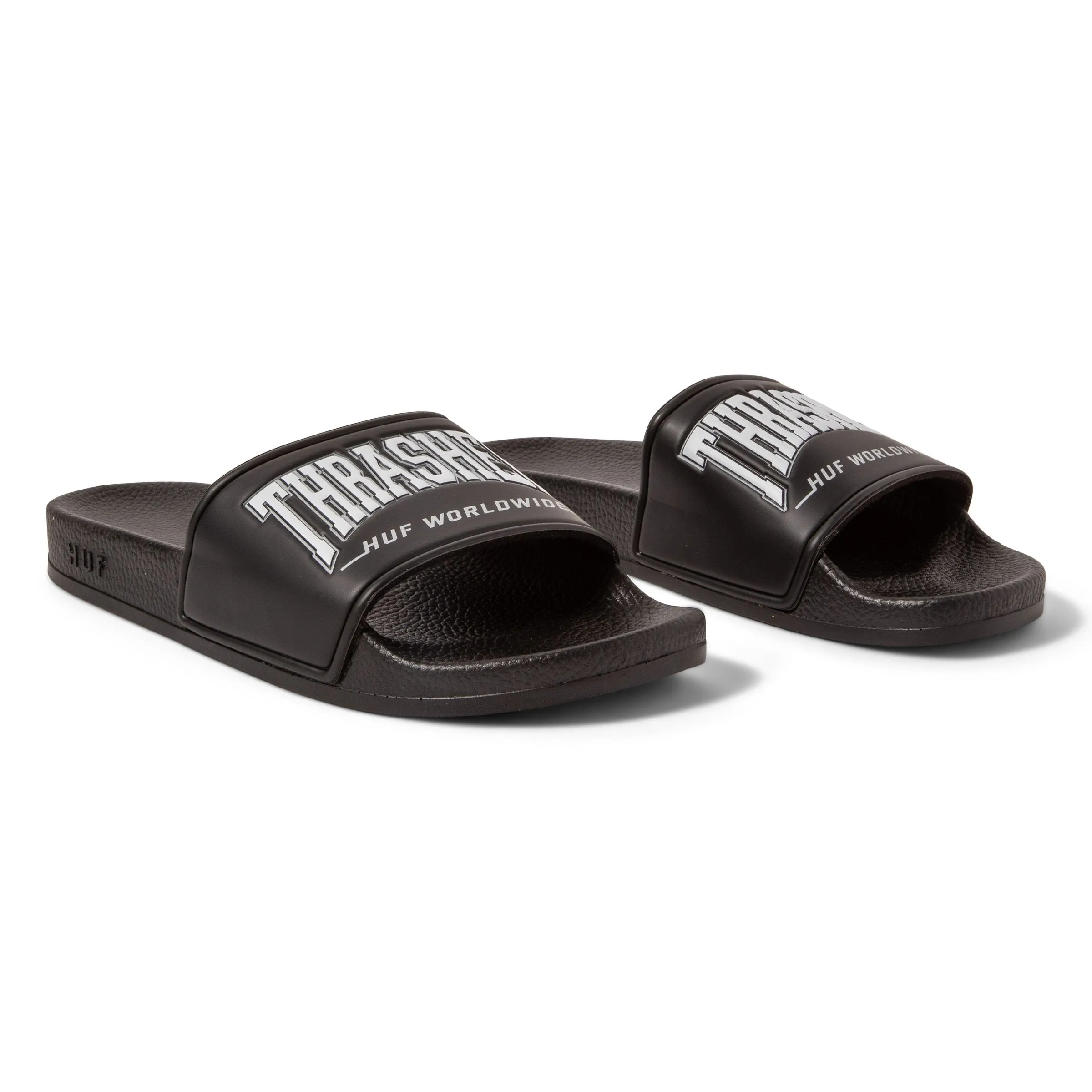 Huf x Thrasher Slide - Black