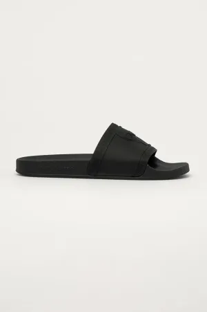 KARL LAGERFELD KONDO SLIDES  IN BLACK