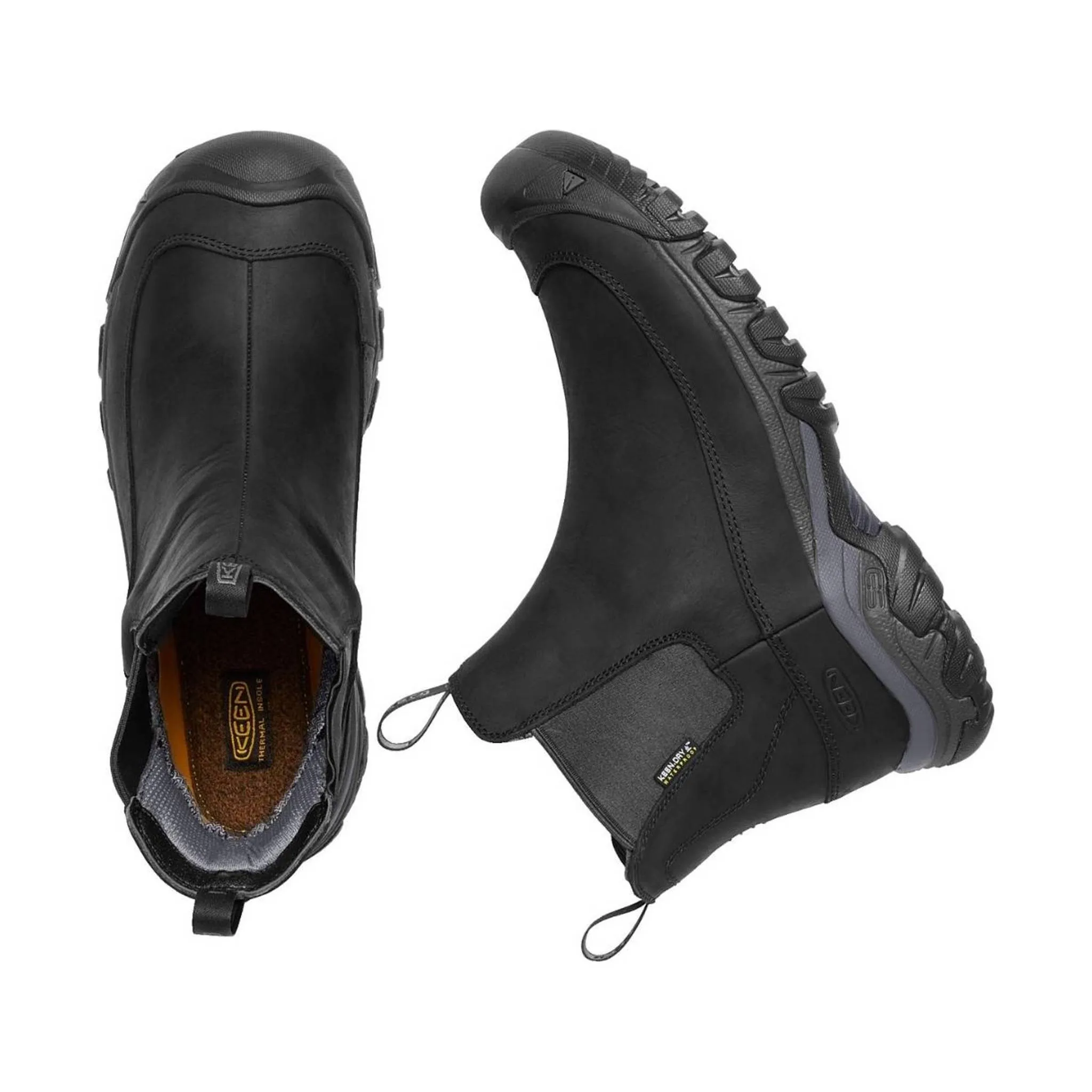 KEEN Men's Anchorage III Winter Boot - Steel Grey/Black