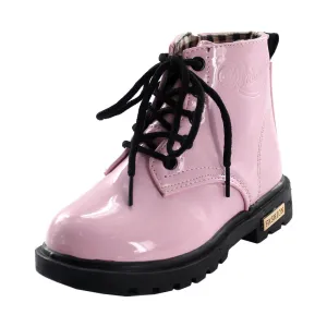 Kid Waterproof Martin Boots Girls Ankle Shoes