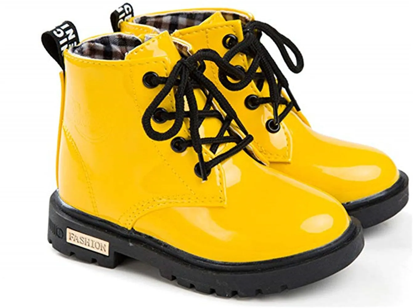Kid Waterproof Martin Boots Girls Ankle Shoes