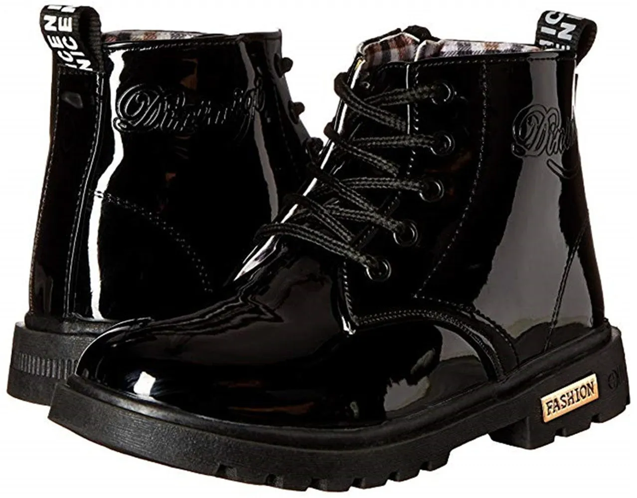 Kid Waterproof Martin Boots Girls Ankle Shoes