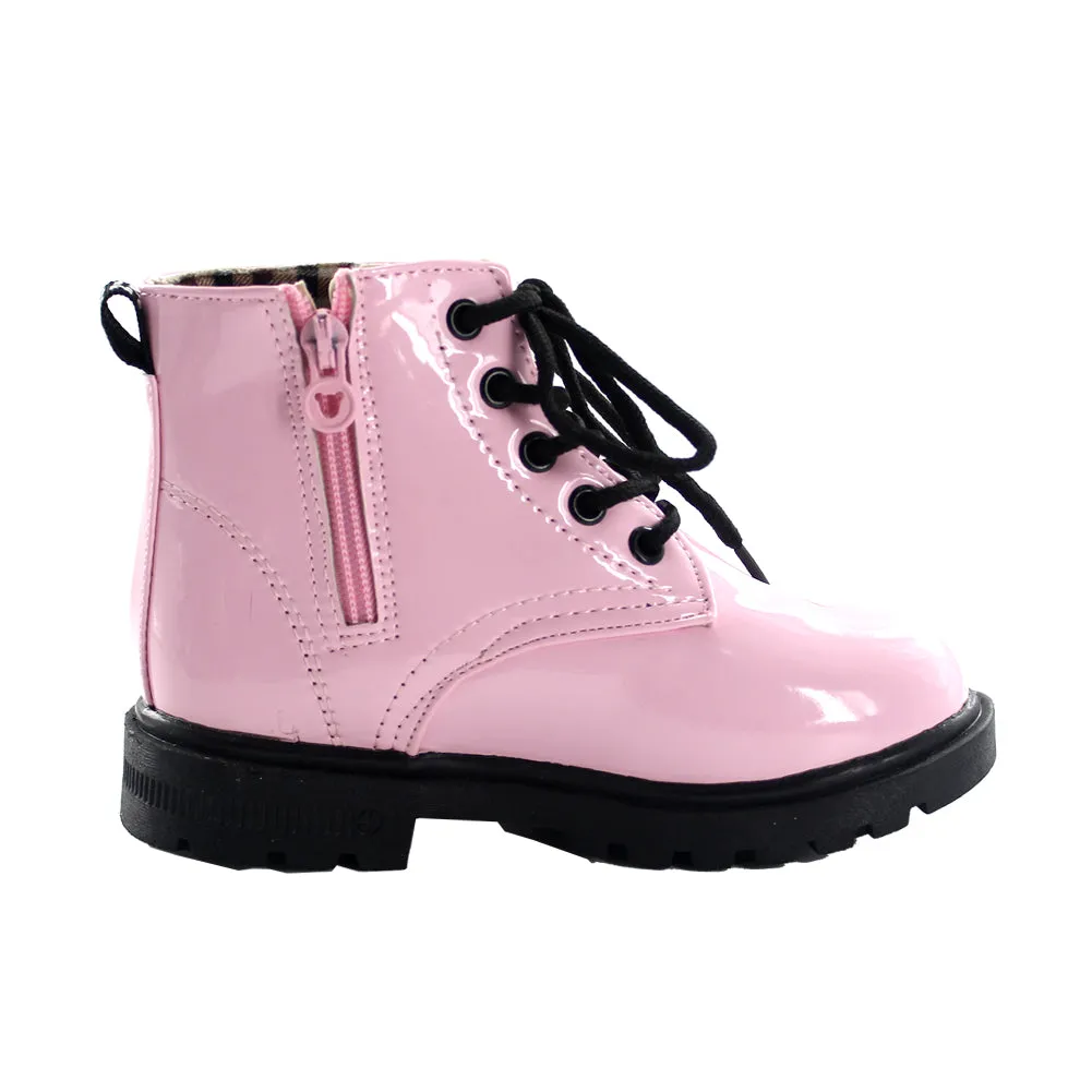 Kid Waterproof Martin Boots Girls Ankle Shoes