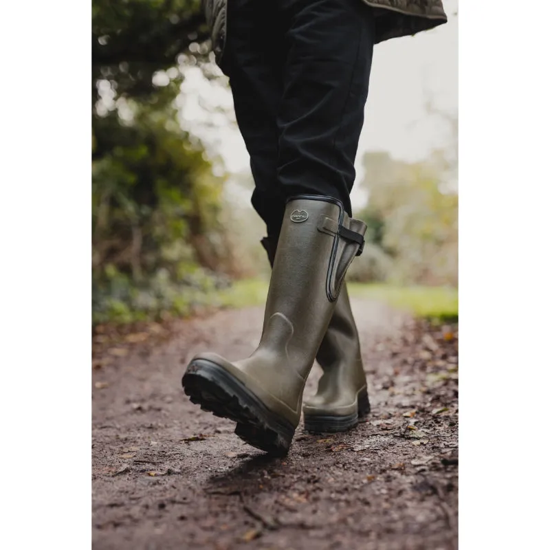 Le Chameau Mens Vierzonord Neoprene Lined Boots - Chameau Green