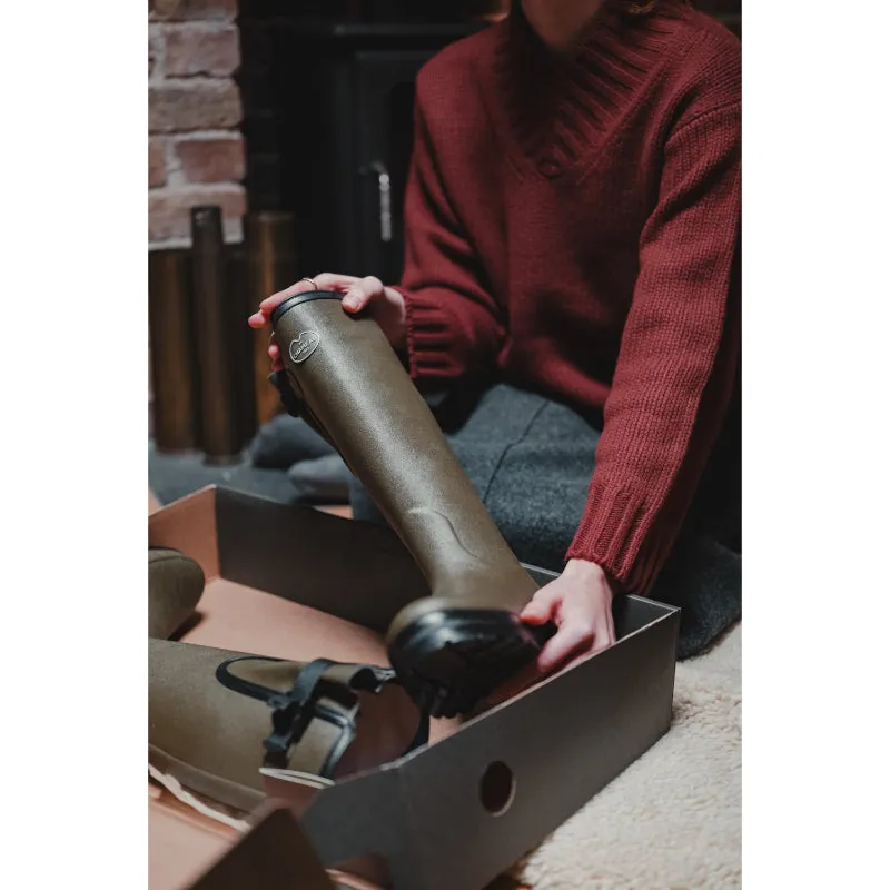 Le Chameau Mens Vierzonord Neoprene Lined Boots - Chameau Green