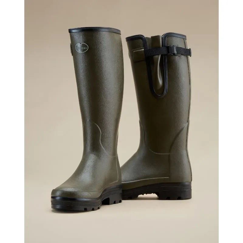 Le Chameau Mens Vierzonord Neoprene Lined Boots - Chameau Green
