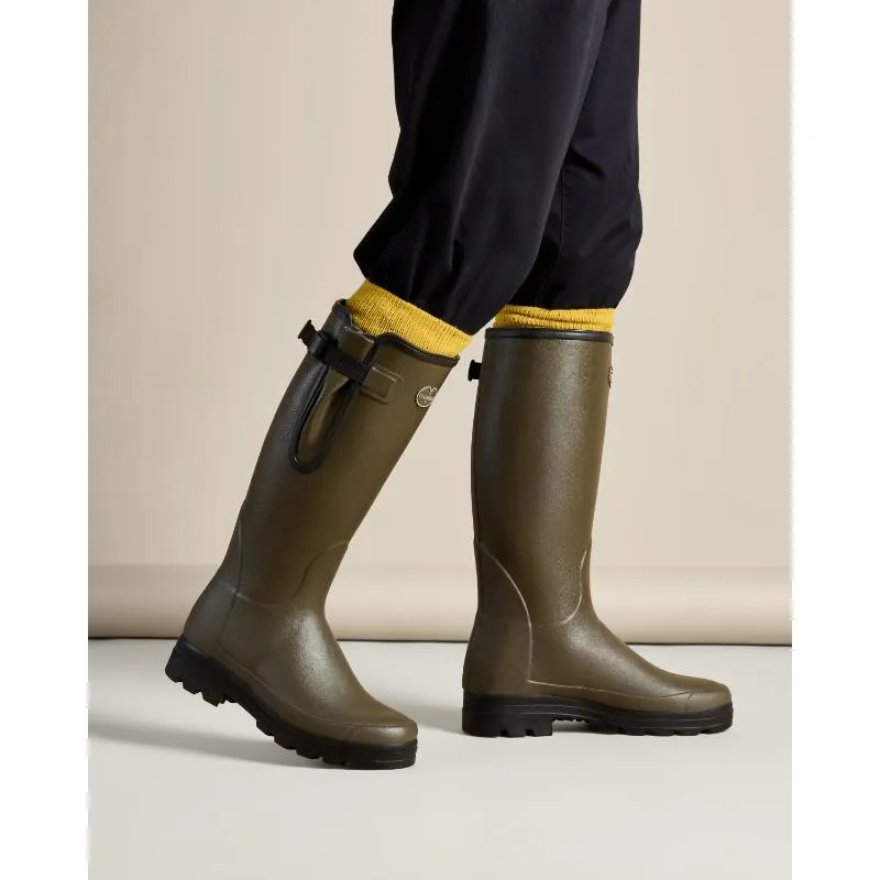 Le Chameau Mens Vierzonord Neoprene Lined Boots - Chameau Green