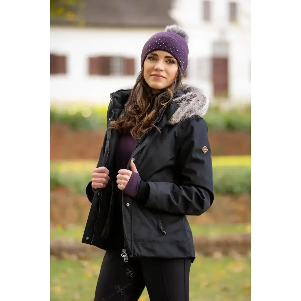 LeMieux Waterproof Short Coat Black