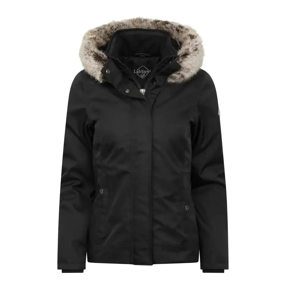 LeMieux Waterproof Short Coat Black