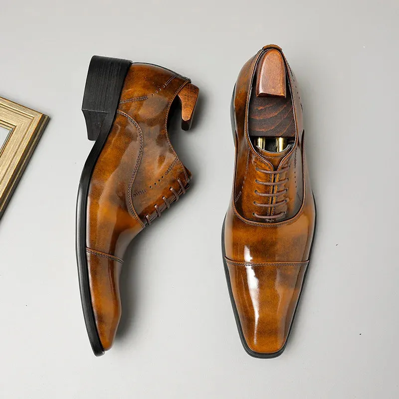 Luxury Patent Leather Formal Shoes