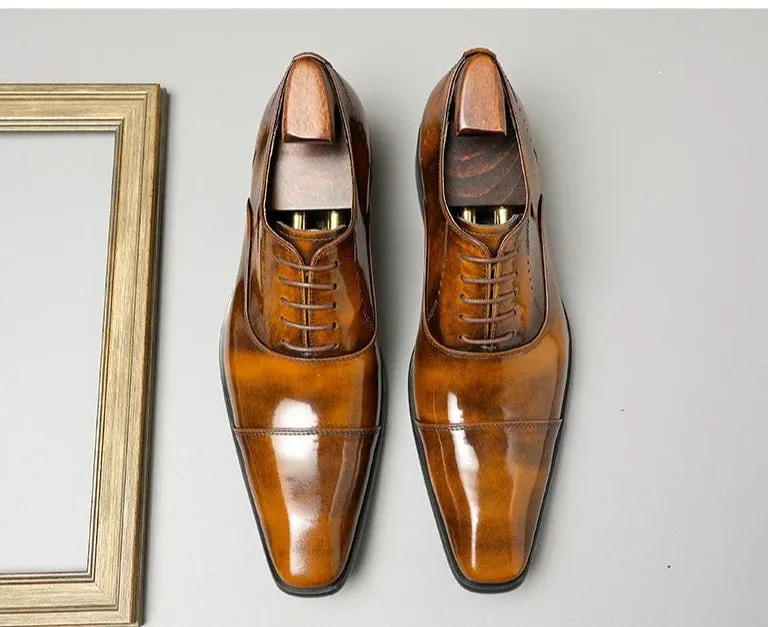 Luxury Patent Leather Formal Shoes