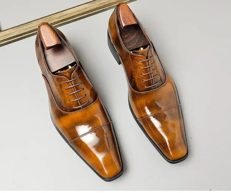 Luxury Patent Leather Formal Shoes