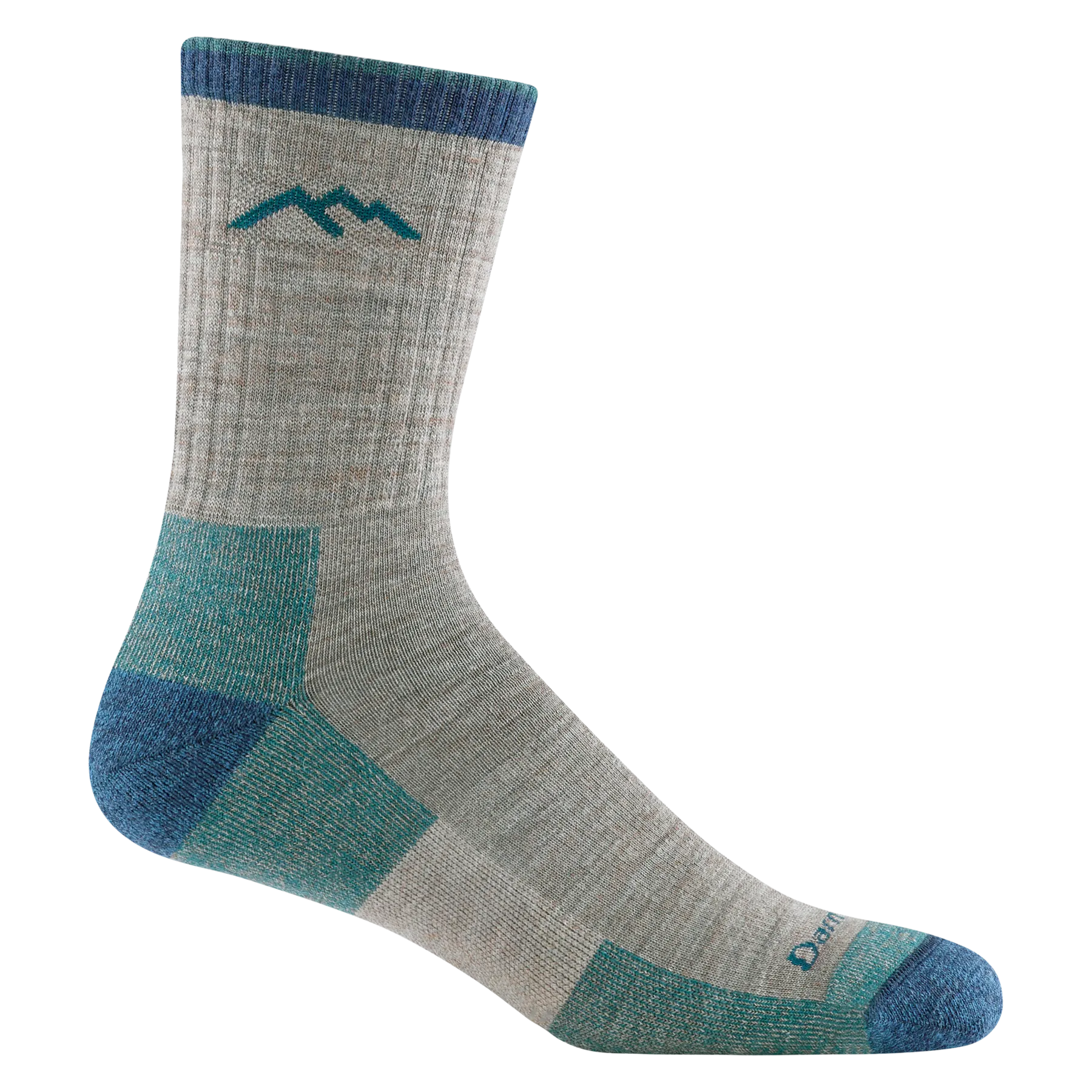 Men's Hiker Micro Crew Midweight Hiking Sock - Rye