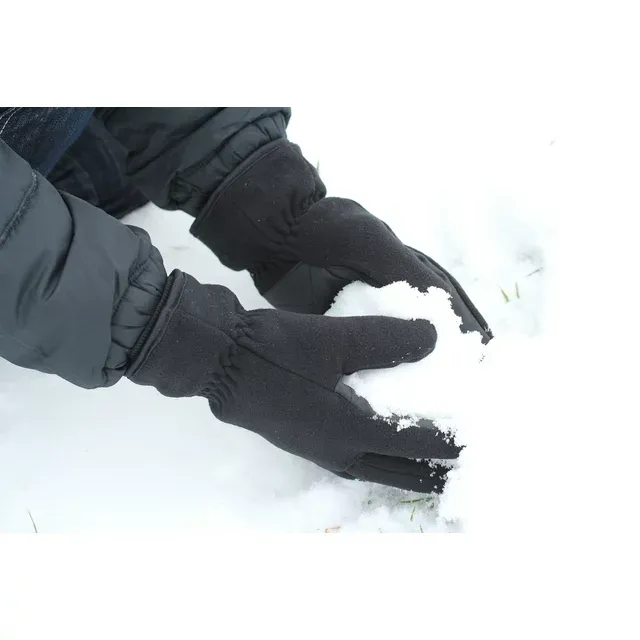Men's Micro Fleece Gloves Anti-Slip Grip Waterproof ZB090