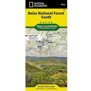 National Geographic Boise National Forest South Map