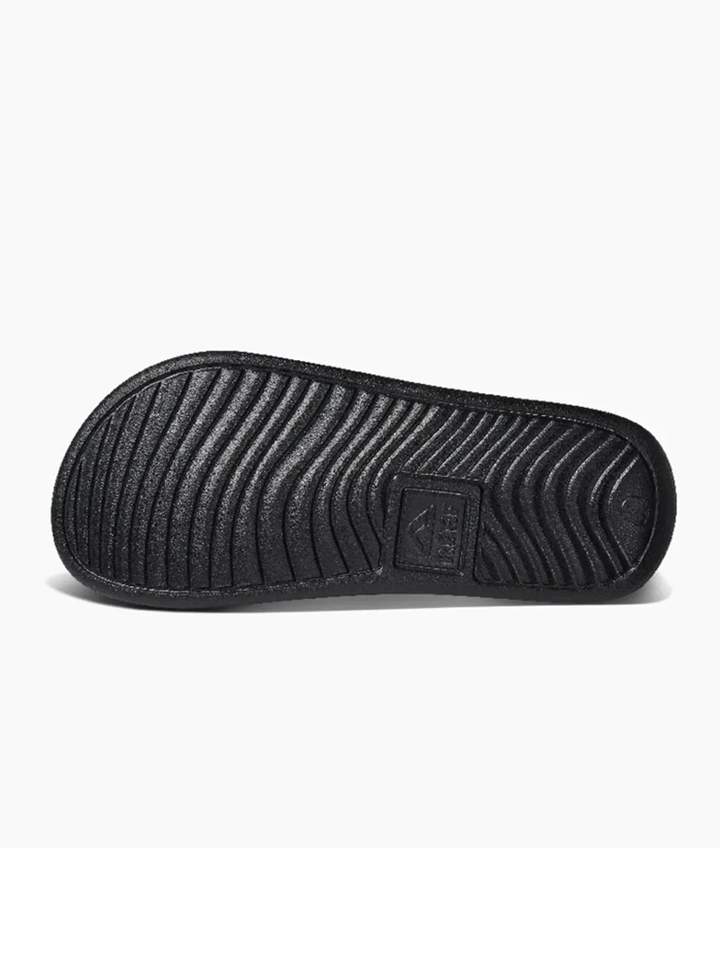 One Slide Reef Black/White Sandals (Kids)