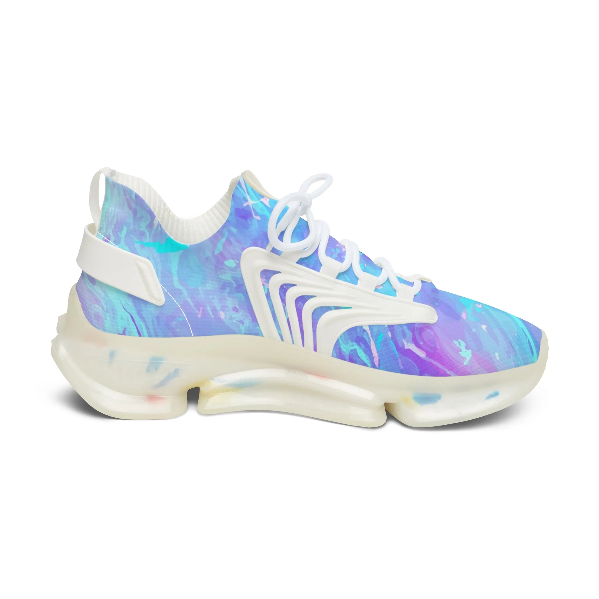 Opal Gemstone Women's Mesh Sneakers